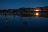 After nightfall, Havasu Wildlife Refuge, AZ