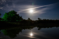 Moonlight reflection, Havasu National Wildlife Refuge, AZ