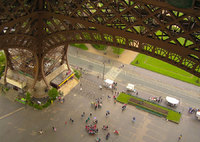 Base of the Eiffel Tower, Paris, France