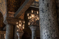 Columns, Hagia Sophia, Istanbul, Turkey
