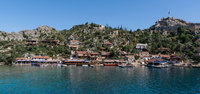 Harbor on Kekova Island, Turkey