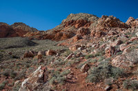 Hiking trail, Red Rock Canyon, NV