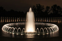Fountain, WWII Monument, Washington, DC