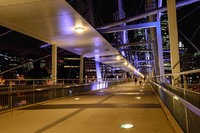 Pedestrian bridge, Brisbane, Australia