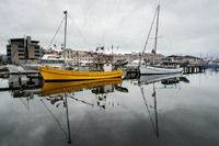Boats, Hobart harbor,  Australia