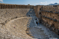 Roman ampitheatre, Aspendos