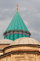 Domes, Mausoleum of Mevlana, Konya