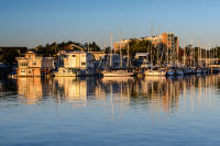 Houseboats, Victoria, Vancouver Island