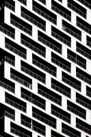 Building windows, Vancouver, Canada